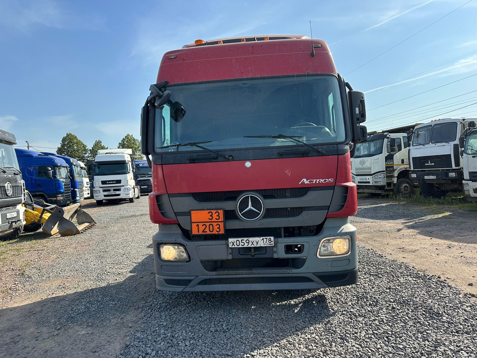 Mercedes-Benz ACTROS 4x2 Седельный тягач 2017 г.